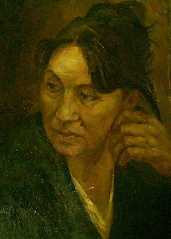 Наталья Моисеева - Портрет, х.м., 70*50
