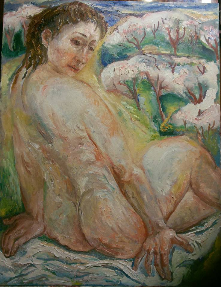Natalia Moiseeva - The May, oil on canvas, 90-80, 2015
