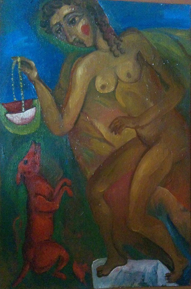 Natalya Moiseeva "Destiny", oil on canvas, 80 x 60, 2015
